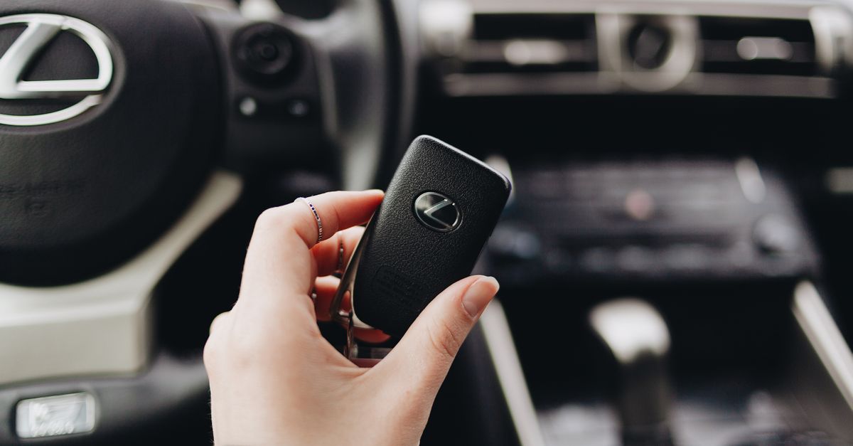 Toyota car key fob — Jackson County Locksmith
